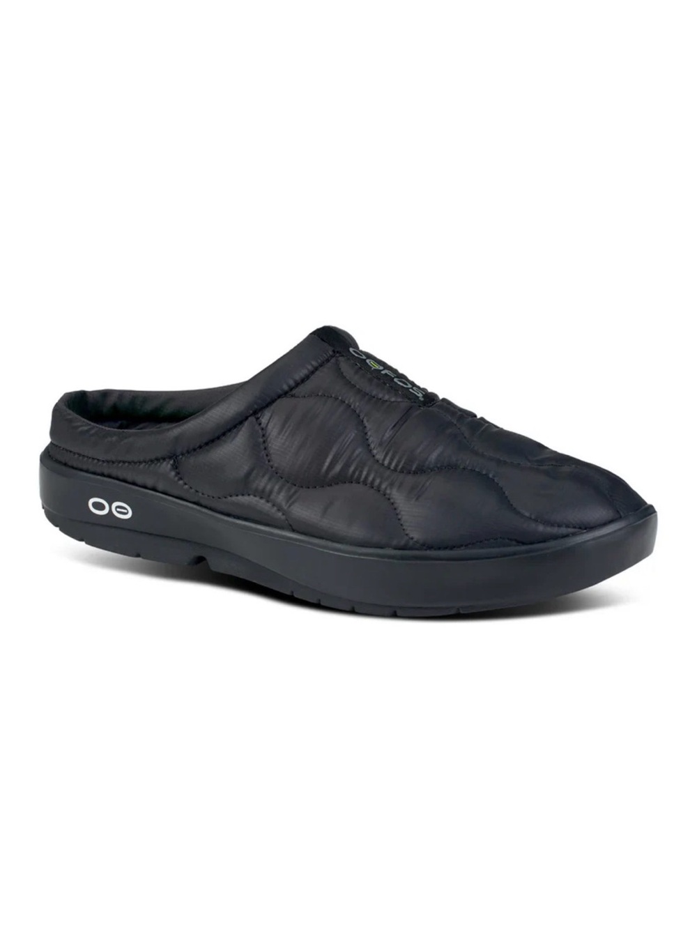 Oofos OOcoozie Thermo Mule Women’s Size 7 Black Slip On Casual Recovery NWOT